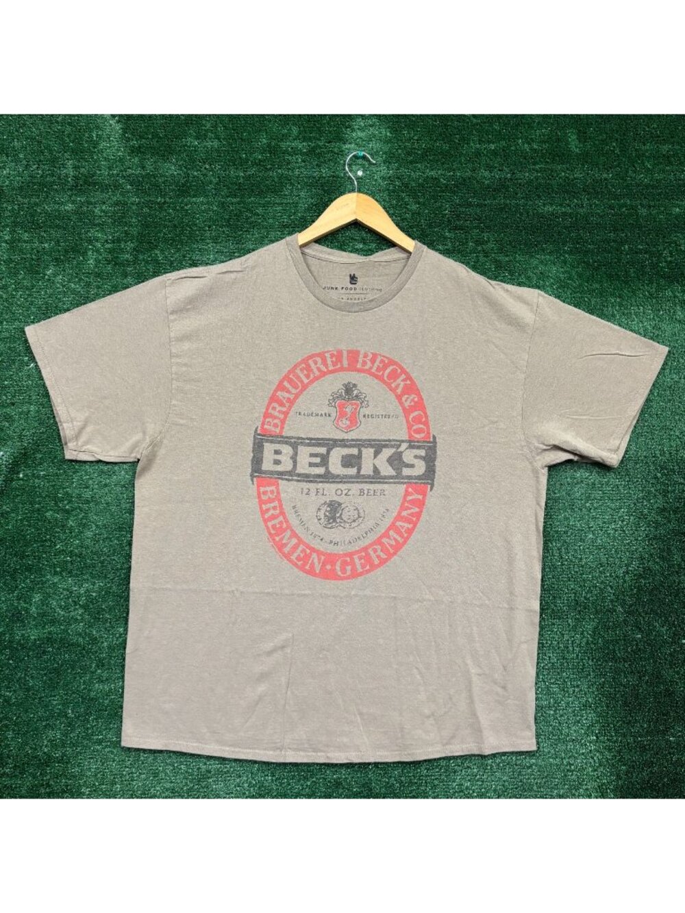 Becks Beer Promo T-Shirt Size Extra Large